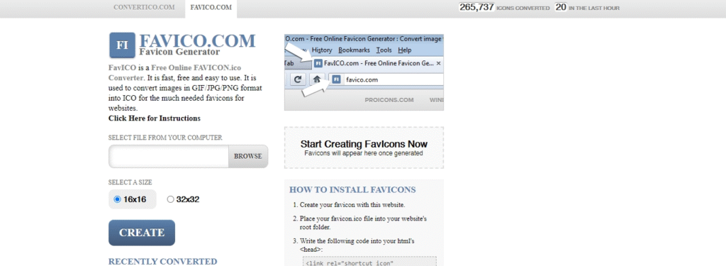 Free Favicon Generators