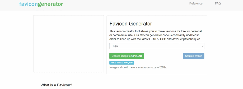 Free Favicon Generators