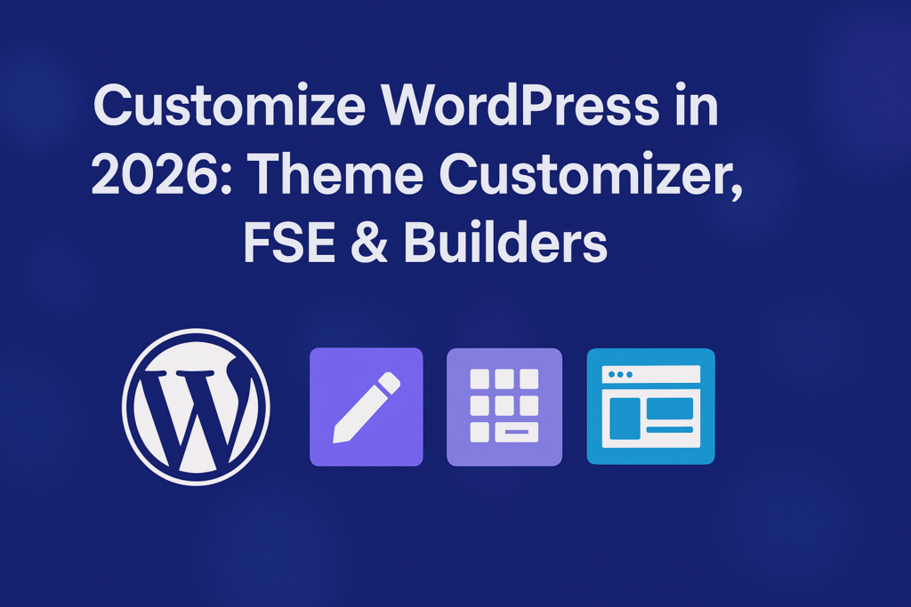 Customize WordPress