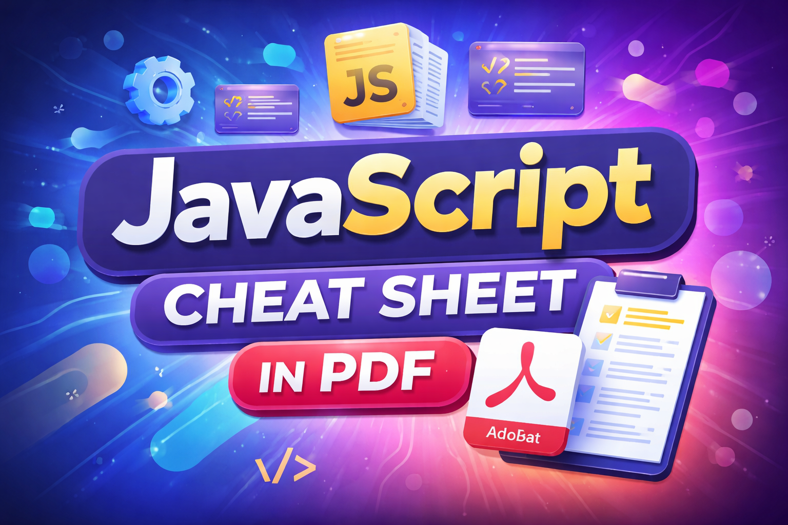 Javascript Cheat Sheet
