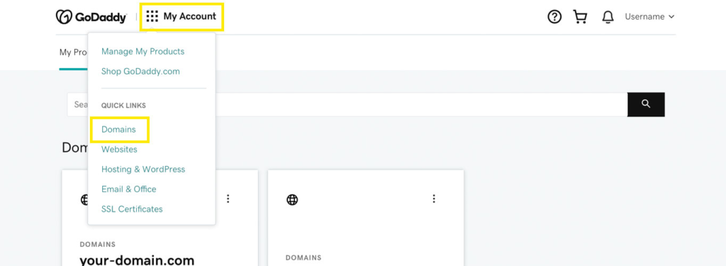 Change a Domain Name